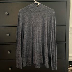 Banana Republic | BR light weight slate color hoodie size L